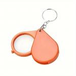 Mini lupa na kľúče Bist - oranžová