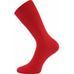 Ponožky unisex hladké Boma Radovana - červené