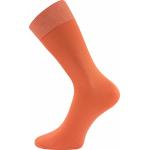 Ponožky unisex hladké Boma Radovan-a - oranžové