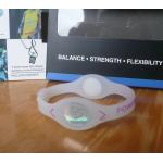 Balančný náramok s hologramom Power Balance - priehľadný-fialový