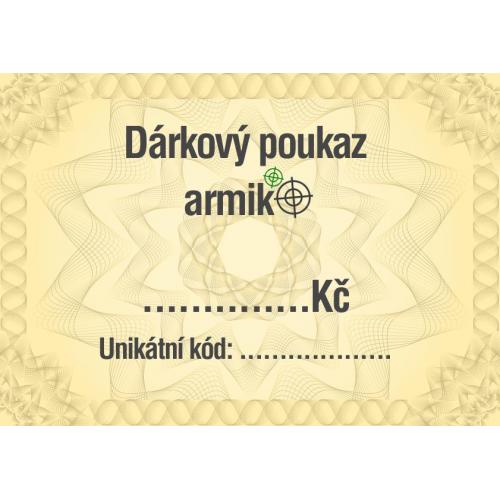Darčekový poukaz Armik.sk