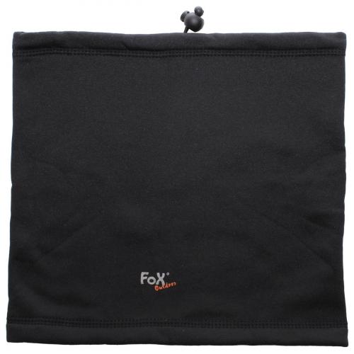 Šál guľatý FoX Outdoor Softshell - čierna