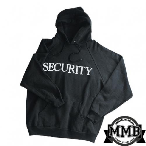Mikina MMB Security s kapucí - černá