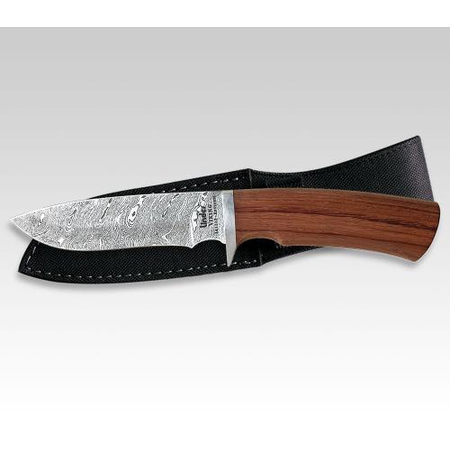Nůž Linder Viking - stříbrný-hnědý