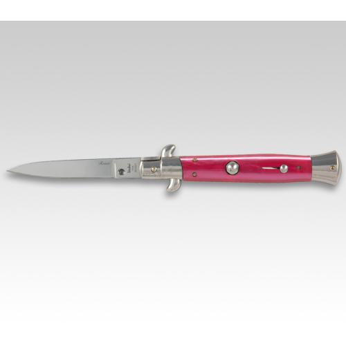 Vystřelovací nůž Linder Classic - červený