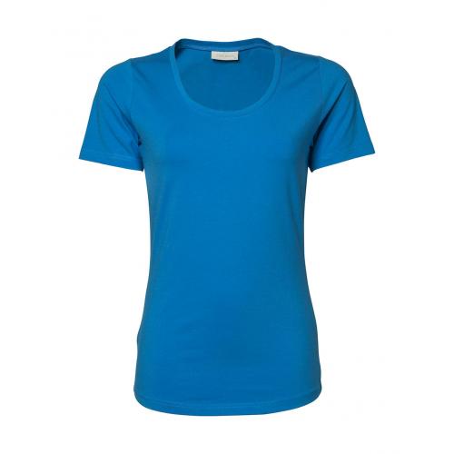 Tričko dámske Tee Jays Stretch Tee - modré