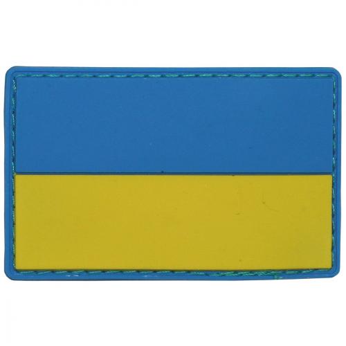 Gumová nášivka MFH vlajka Ukrajina - farebná