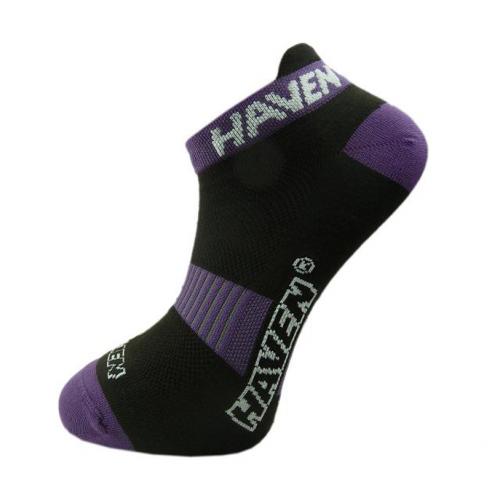 Ponožky Haven Snake 2 ks - černé-fialové