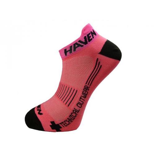 Ponožky Haven Snake Neo 2 páry - růžové-černé