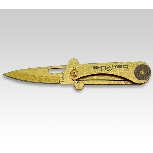 Zavírací nůž F.lli Beltrame B-Naked G10 - žlutý