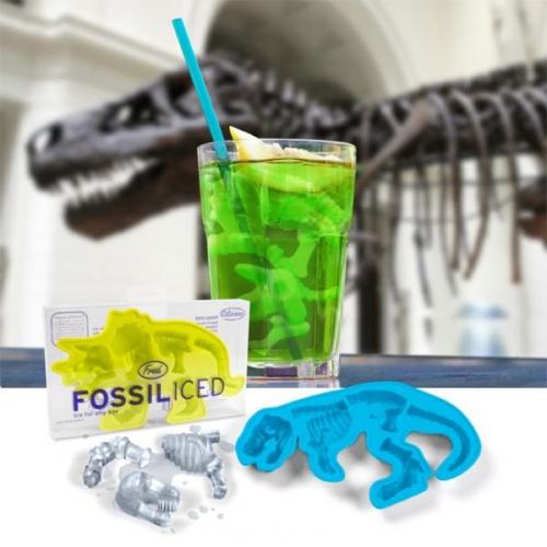 Ledový dinosaurus Stegosaurus - barevný