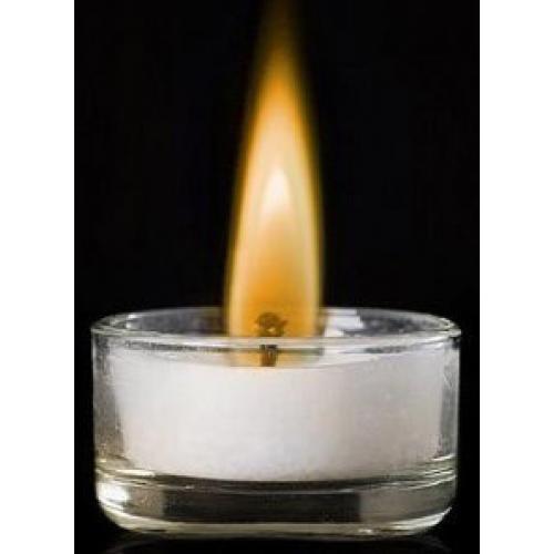 Magická sviečka 3 ks - biela