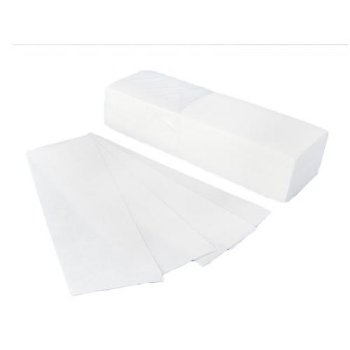 Depilační pásky 100 ks - bílé