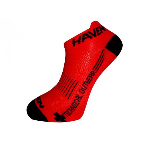 Ponožky Haven Snake Neo 2 páry - červené-čierne