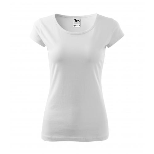 Tričko dámske Malfini Pure - biele