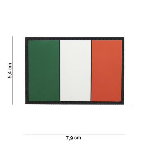 Gumová nášivka 101 Inc vlajka Írsko - farebná