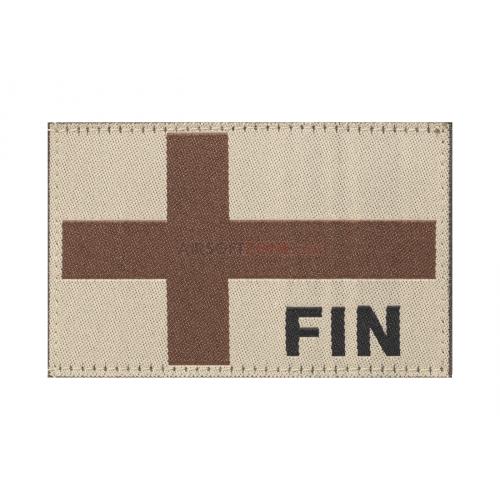 Nášivka Claw Gear vlajka Fínsko - desert