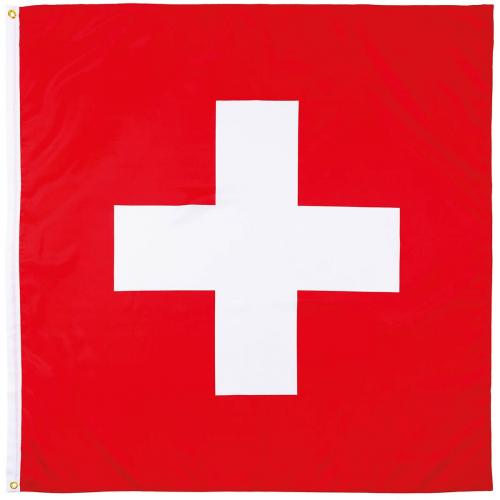 Vlajka MFH Švajčiarsko 120 x 120 cm