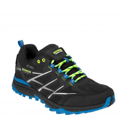 Topánky trekové Bennon Calibro Low - čierne-modré