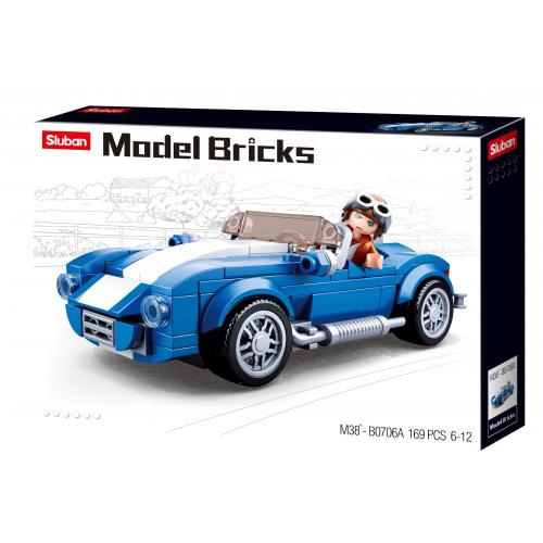 Stavebnice Sluban Model Bricks Sportovní vůz M38-B0706A