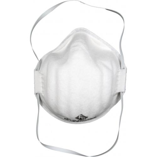 Maska protiprašná Vorel CDC3S FFP1 5 ks - biela