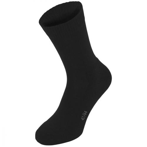 Ponožky MFH Merino dlhšie - čierne