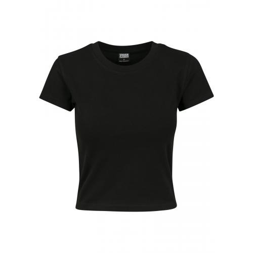Triko dámské Urban Classics Ladies Stretch Jersey - černé