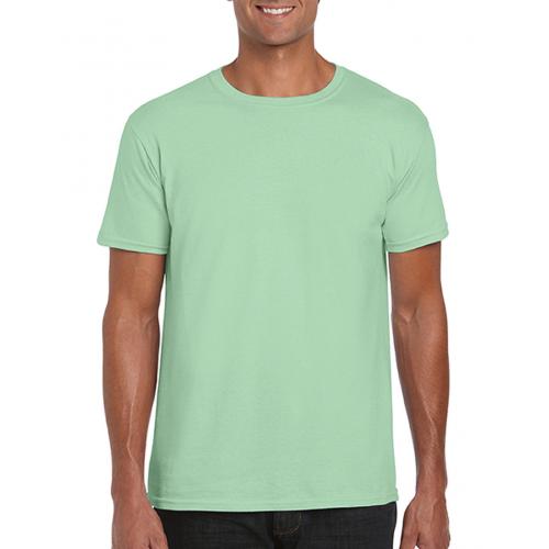 Tričko Gildan Ring Spun - svetlo zelené