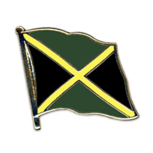 Odznak (pins) 20mm vlajka Jamajka - barevný