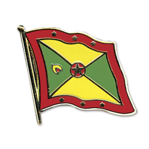 Odznak (pins) 20mm vlajka Grenada - farebný