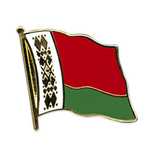 Odznak (pins) 20mm vlajka Bielorusko - farebný