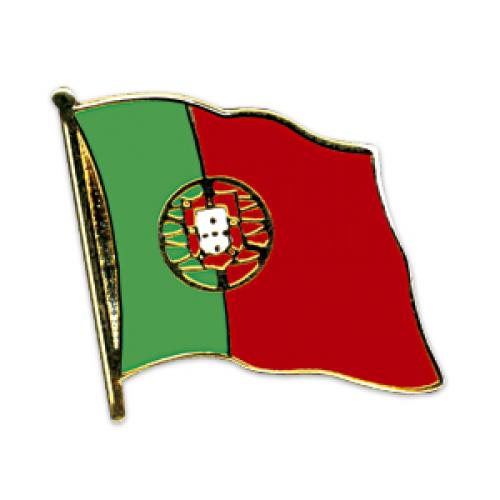 Odznak (pins) 20mm vlajka Portugalsko - farebný