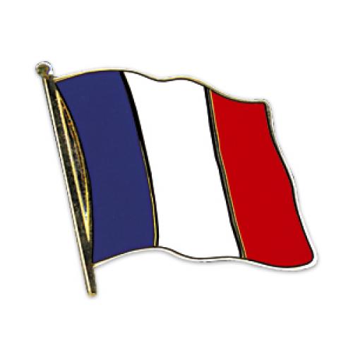 Odznak (pins) 20mm vlajka Francúzsko - farebný