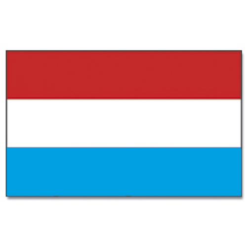 Vlajka Luxembursko 30 x 45 cm na tyčke