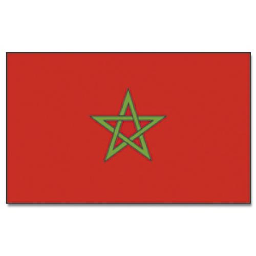 Vlajka Maroko 30 x 45 cm na tyčce