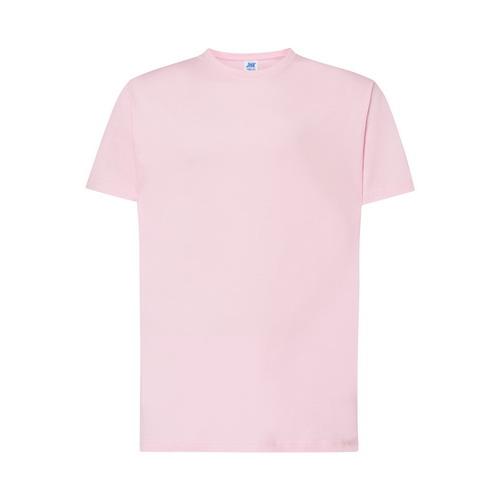 Pánské tričko JHK Regular - světle růžové