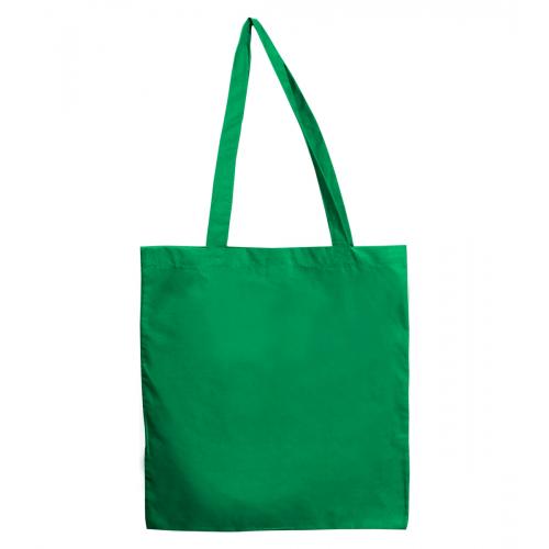 Plátená taška cez rameno Alex Fox LH - tmavo zelená