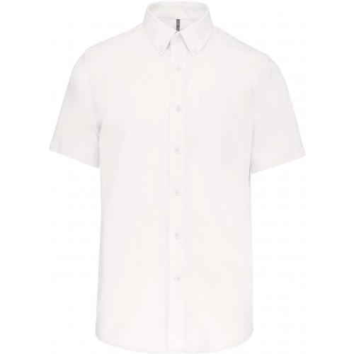 Pánska košeľa s krátkym rukávom Kariban Premium - biela