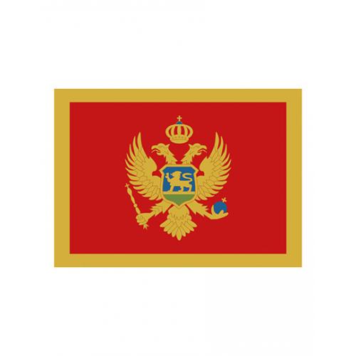 Vlajka Printwear Černá Hora 150x90 cm