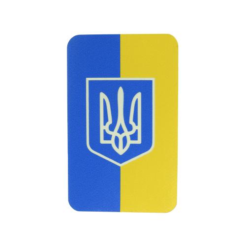 Nášivka M-Tac vlajka Ukrajina Coat of Arms svietiaca - farebná