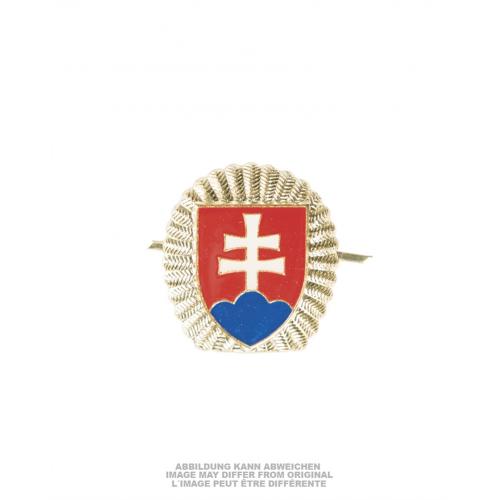 Odznak cínový Slovenský znak - strieborný (použité)