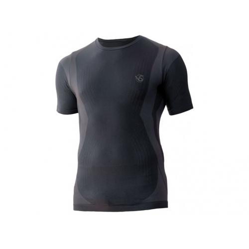 Pánské funkční sportovní triko Vivasport krátký rukáv - černé