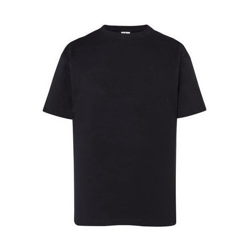 Dětské tričko krátký rukáv JHK - černé