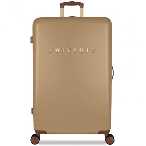 Cestovní kufr Suitsuit Fab Seventies 91 l - hnědý