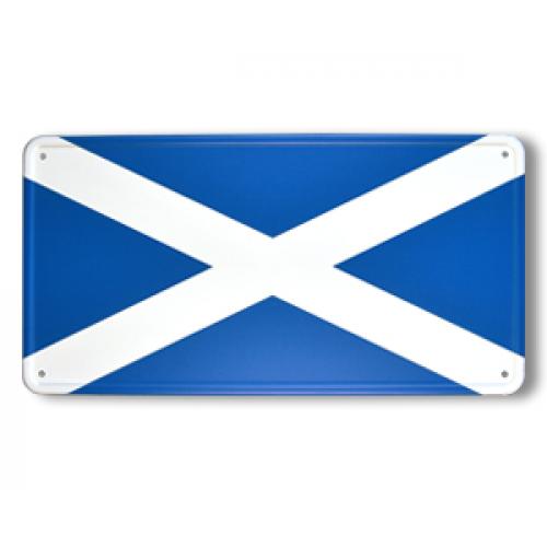 Ceduľa plechová Promex vlajka Škótsko - farebná
