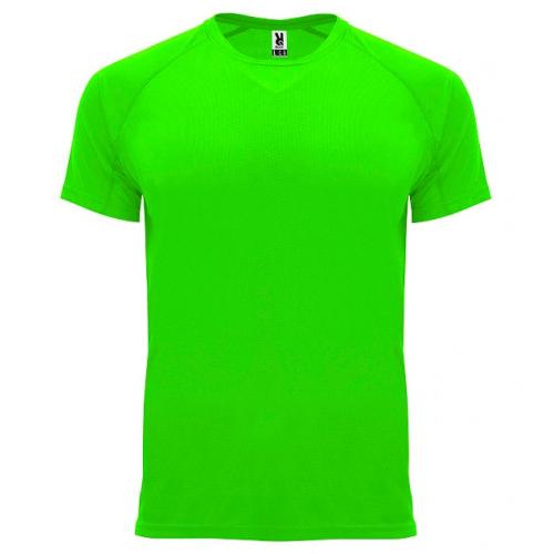 Dětské sportovní tričko Roly Bahrain - zelené svítící