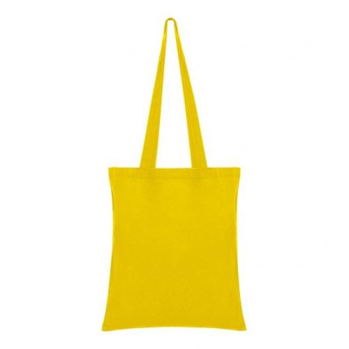 Plátená taška cez rameno Roly Mountain - žltá