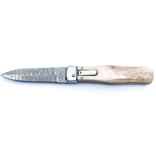 Nôž vyhadzovací Mikov Predator 241-DKO-1/KP - biely-strieborný