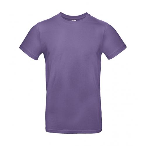 Triko pánské B&C E190 T-Shirt - světle fialové