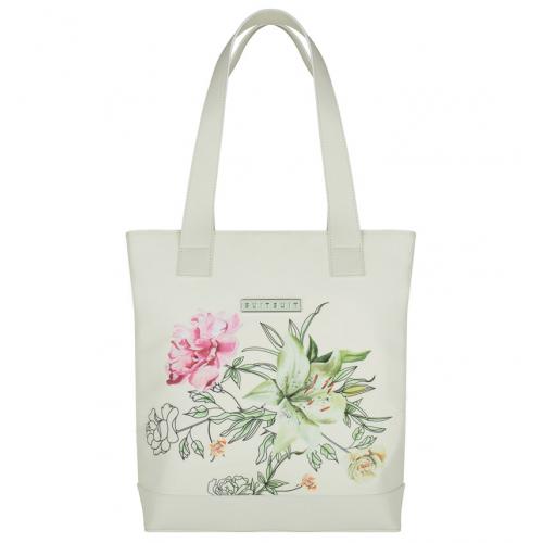 Dámska taška Suitsuit English Garden - biela-ružová